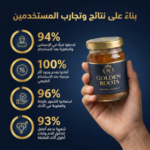عسل طبيعي بتركيبة مدروسة يساعد على دعم الحيوية والنشاط الرجولي بشكل طبيعي.