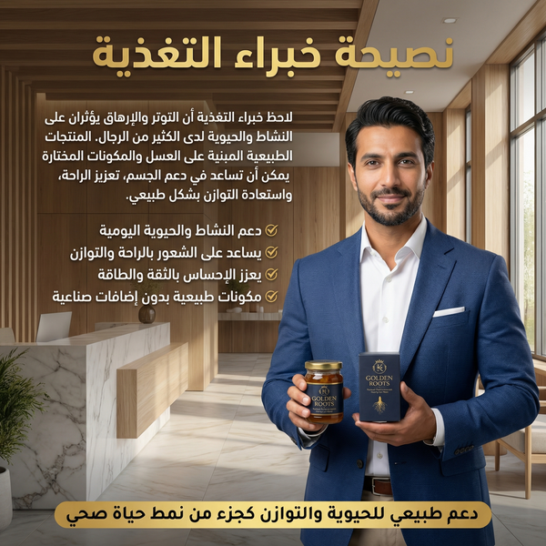 عسل طبيعي بتركيبة مدروسة يساعد على دعم الحيوية والنشاط الرجولي بشكل طبيعي.